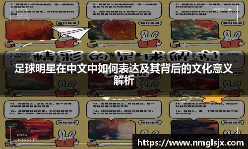 足球明星在中文中如何表达及其背后的文化意义解析
